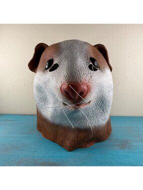 Archie McPhee Realistic Hamster Gerbil Costume Prop Halloween Latex Mask